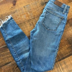 Madewell skinny jeans